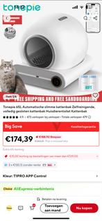 Zelfreinigend slimme kattenbak met vuilniszakken, Ophalen, Zelfreinigend