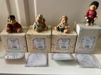 Cherished teddies Bertie Duncan Sherlock Gordon set van 4, Verzamelen, Ophalen of Verzenden, Zo goed als nieuw, Beeldje, Cherished Teddies