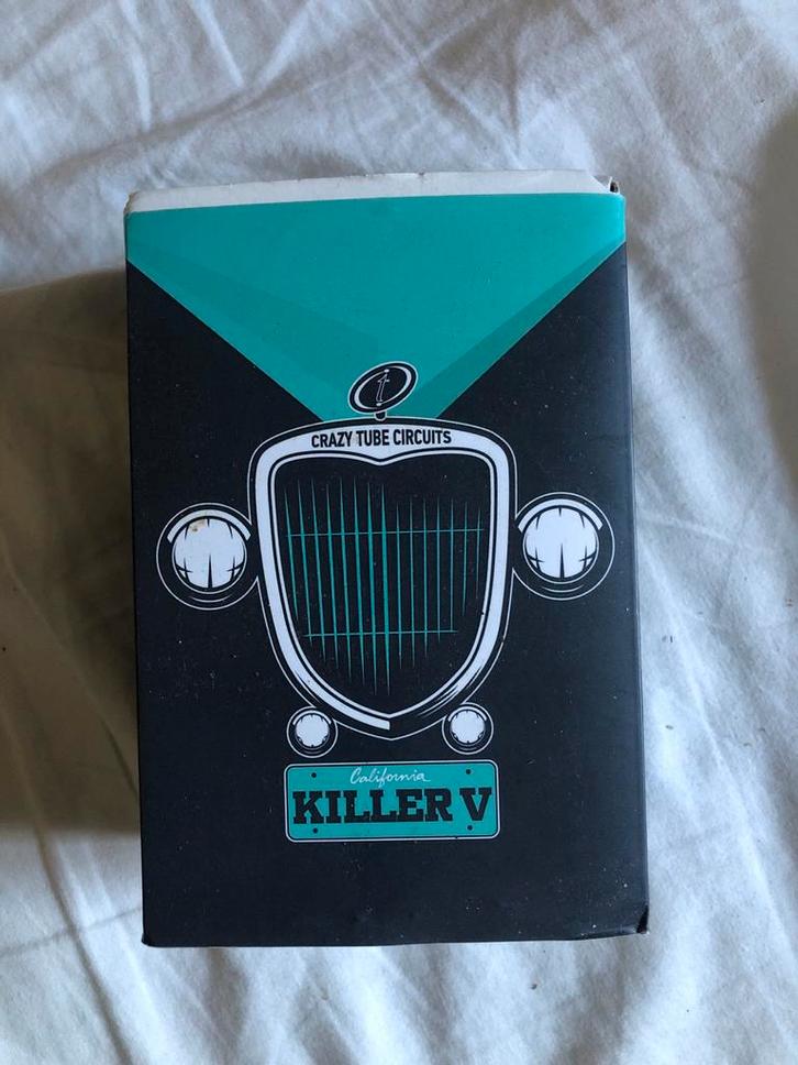 Killer V Vibrato Overdrive Pedaal, Muziek en Instrumenten, Effecten, Gebruikt, Distortion, Overdrive of Fuzz, Ophalen of Verzenden