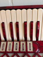 Borsini Giovanni Accordeon, Muziek en Instrumenten, Accordeons, Overige merken, Gebruikt, Met riemen, 80-bas