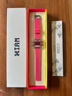 Roze horloge IAM, Ophalen of Verzenden, Zo goed als nieuw, Roze, Meisje