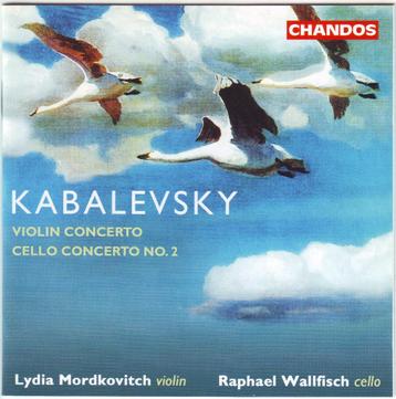 Kabalevski: Vioolconcert en Celloconcert nr. 2 beschikbaar voor biedingen