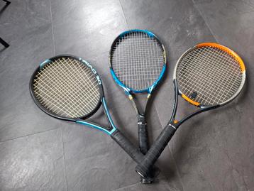 3 Tennisrackets plus tas beschikbaar voor biedingen