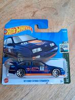 Hot Wheels '87 Ford Sierra Cosworth blauw nieuw in verpakkin, Ophalen of Verzenden, Nieuw, Auto