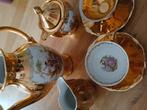 Vintage theeservies met 2 kopjes Bareuther Bavaria, Antiek en Kunst, Antiek | Servies compleet, Ophalen of Verzenden