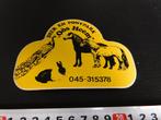 sticker Oös Heem Dier en Ponypark 045-315378, Verzamelen, Stickers, Ophalen, Zo goed als nieuw, Bedrijf of Vereniging