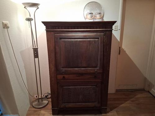 Koloniale pc kast, Huis en Inrichting, Kasten | Buffetkasten, Gebruikt, 150 tot 200 cm, 100 tot 150 cm, 50 tot 75 cm, Met lade(s)