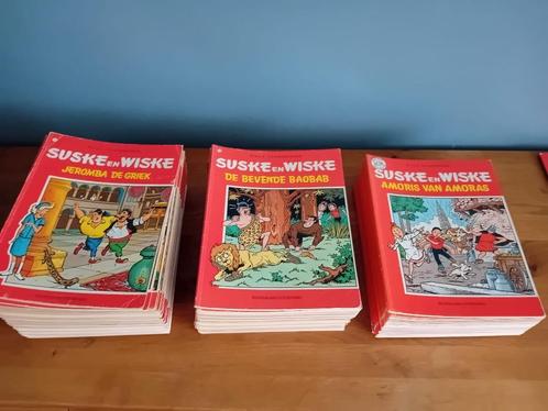 78x Suske & Wiske nrs. tussen 72 & 296, Boeken, Stripboeken, Gelezen, Meerdere stripboeken, Ophalen