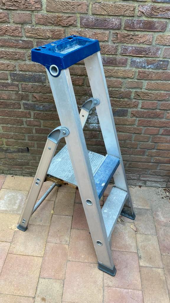 ASC Bordestrap - bouwtrap, Doe-het-zelf en Verbouw, Ladders en Trappen, Gebruikt, Trap, Minder dan 2 meter, Opvouwbaar of Inschuifbaar