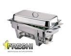 chafing dish au bain marie rechaud te huur bij Fresh!, Ophalen