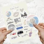 Taylor Swift Folklore Sticker Sheet, Verzenden, Nieuw, Overige typen