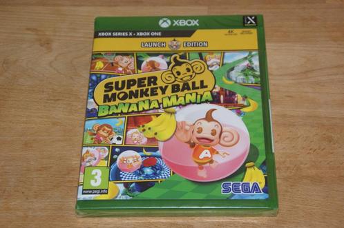 Super Monkey Ball Banana Mania Launch Edition (Xbox Series X, Spelcomputers en Games, Games | Xbox Series X en S, Nieuw, Ophalen of Verzenden
