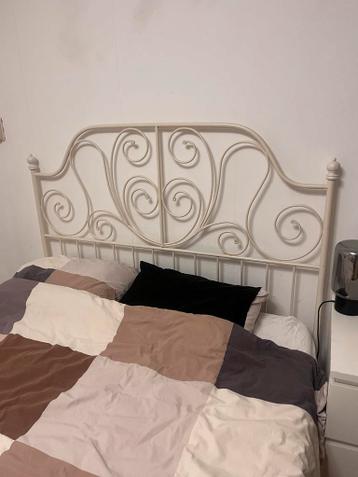 Mooi wit metalen bedframe IKEA - afbeelding 2