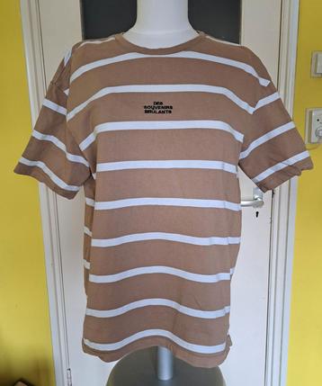 Beige gestreept H&M shirt beschikbaar voor biedingen