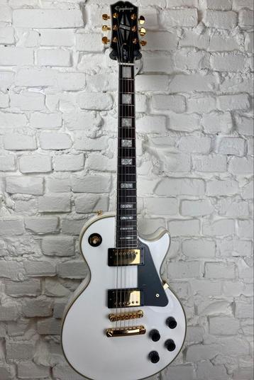 Epiphone Les Paul Custom Alpine WH beschikbaar voor biedingen