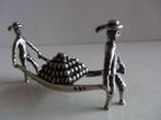 Miniatuur zilver EP58 kaasdragers zilveren miniaturen, Antiek en Kunst, Ophalen of Verzenden, Zilver
