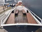 Platbodem sloep Staal, Watersport en Boten, Gebruikt, Staal, Tot 6 meter