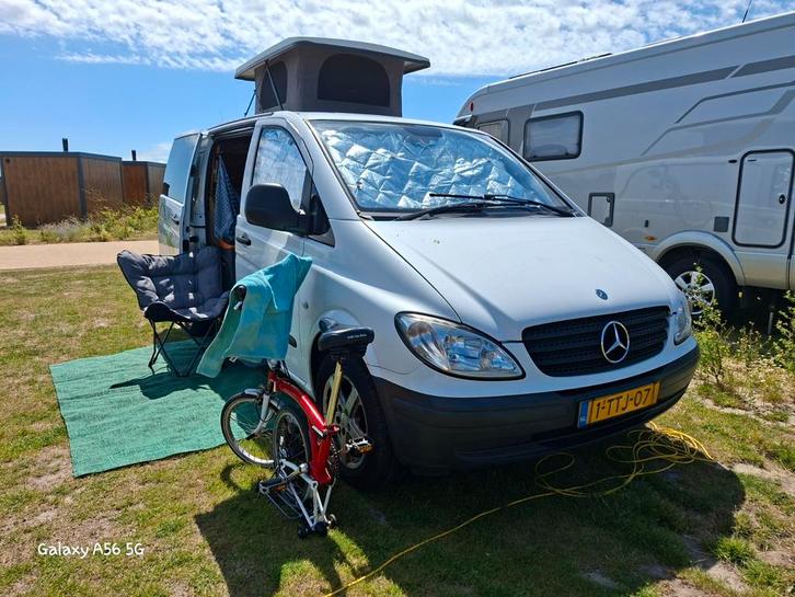 Mercedes Vito Camper - 2005 - APK 2026, Caravans en Kamperen, Campers, Buscamper of Camperbus, Mercedes-Benz, Ophalen