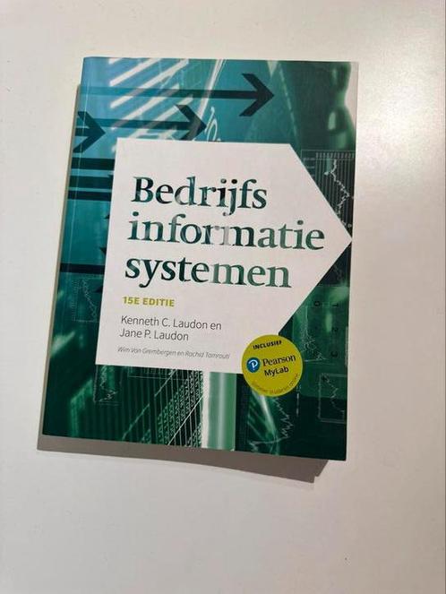 Kenneth C. Laudon - Bedrijfsinformatiesystemen, Boeken, Schoolboeken, Zo goed als nieuw, Nederlands, Overige niveaus, Ophalen of Verzenden