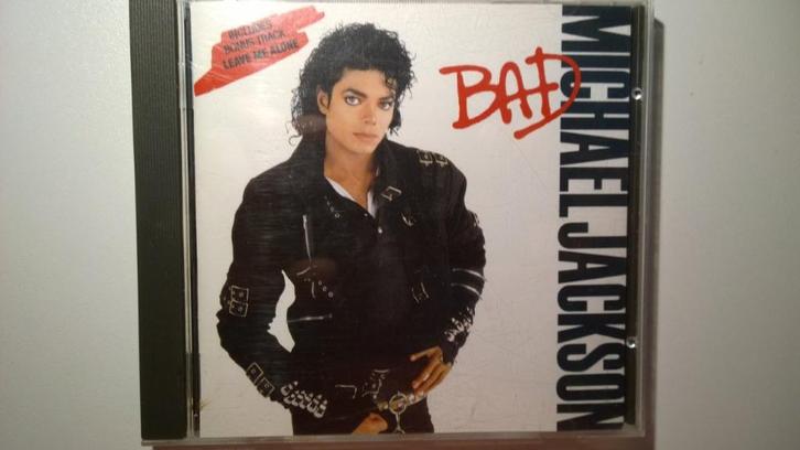 Michael Jackson - Bad, Cd's en Dvd's, Cd's | Pop, Zo goed als nieuw, 1980 tot 2000, Ophalen of Verzenden