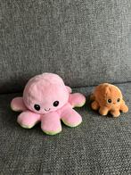 Omkeerbare octopussen, Kinderen en Baby's, Speelgoed | Knuffels en Pluche, Ophalen of Verzenden, Overige typen