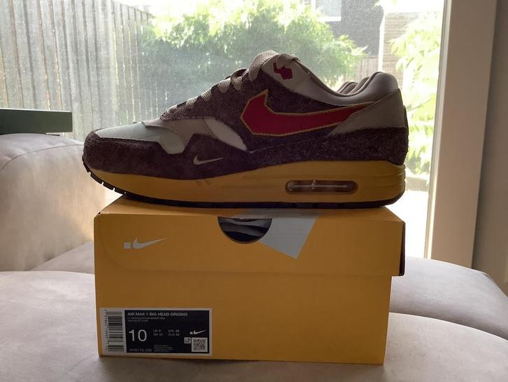 Nike Air Max 1 “ Low Poly Big Head Origins “ maat 44 ‼️, Kleding | Heren, Schoenen, Nieuw, Sneakers of Gympen, Overige kleuren