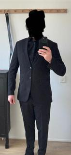 Mooi zwart pak met overhemd, slim fit, maat 52. jack & jones, Kleding | Heren, Kostuums en Colberts, Maat 52/54 (L), Zwart, Ophalen of Verzenden
