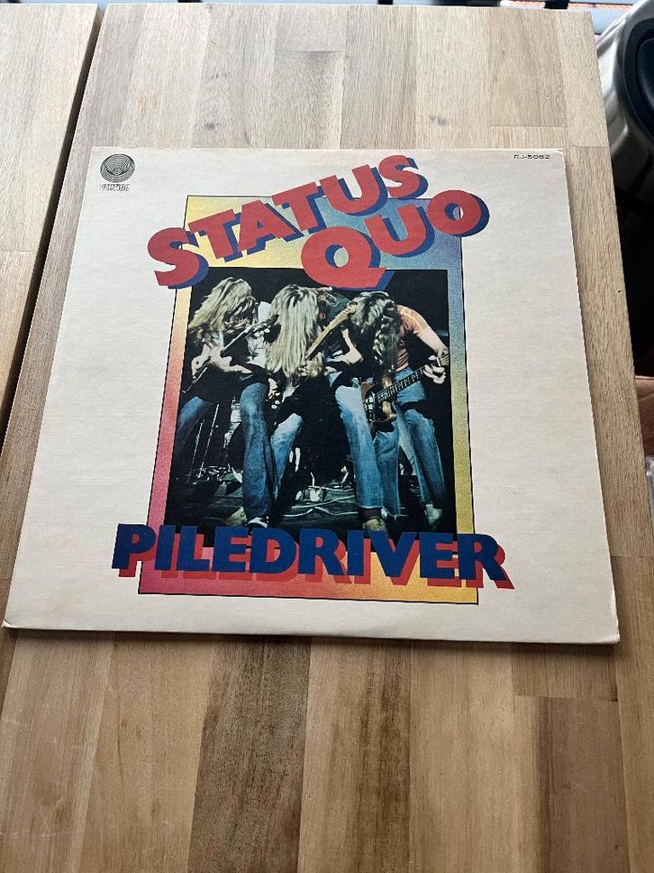 Status Quo – Piledriver JAPANSE druk, Cd's en Dvd's, Vinyl | Rock, Gebruikt, Poprock, 12 inch, Ophalen of Verzenden