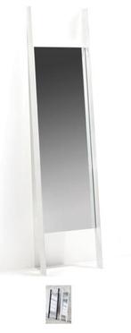 Handgemaakte spiegel , kleur “off-white”, Nieuw, 150 tot 200 cm, Rechthoekig, 50 tot 75 cm