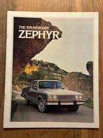 1979 Mercury Zephyr brochure, Verzenden, Zo goed als nieuw, Overige merken