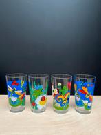 Set van 4 vintage drinkglazen, Ophalen of Verzenden, Zo goed als nieuw
