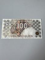 100 gulden steenuil, Postzegels en Munten, Bankbiljetten | Nederland, Ophalen of Verzenden, 100 gulden