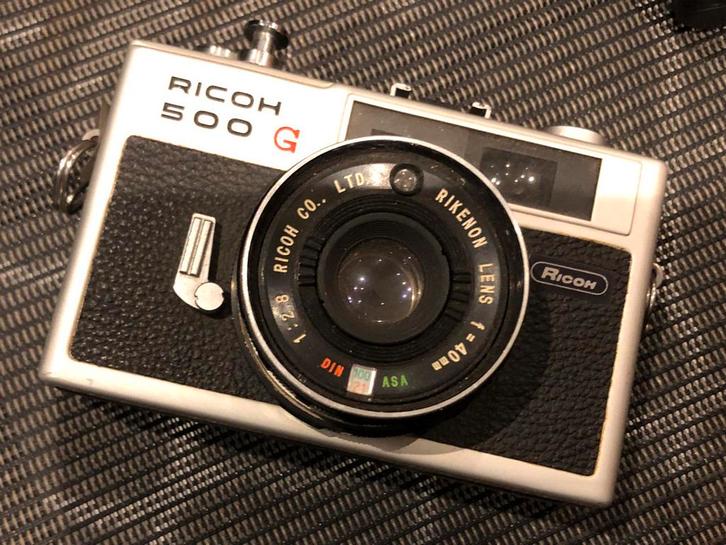 Ricoh 500 G - Opknapper, Audio, Tv en Foto, Fotocamera's Analoog, Gebruikt, Compact, Overige Merken, Ophalen of Verzenden