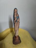 8539)  mooi oud Maria beeld  met kindje, Antiek en Kunst, Ophalen of Verzenden