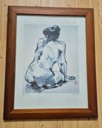 Qu Lei Lei, kneeling girl, Antiek en Kunst, Ophalen of Verzenden