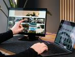 Espresso Displays 17 inch 4k portable monitor + stand + batt, Computers en Software, Monitoren, IPS, Refurbished, Ophalen of Verzenden