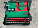 Luxe kantoor golfset - handicap verbeteren, Ophalen, Nieuw, Set