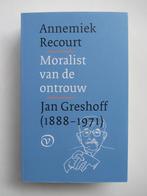 Moralist van de ontrouw - Jan Greshoff (1888-1971), Boeken, Ophalen of Verzenden, Zo goed als nieuw