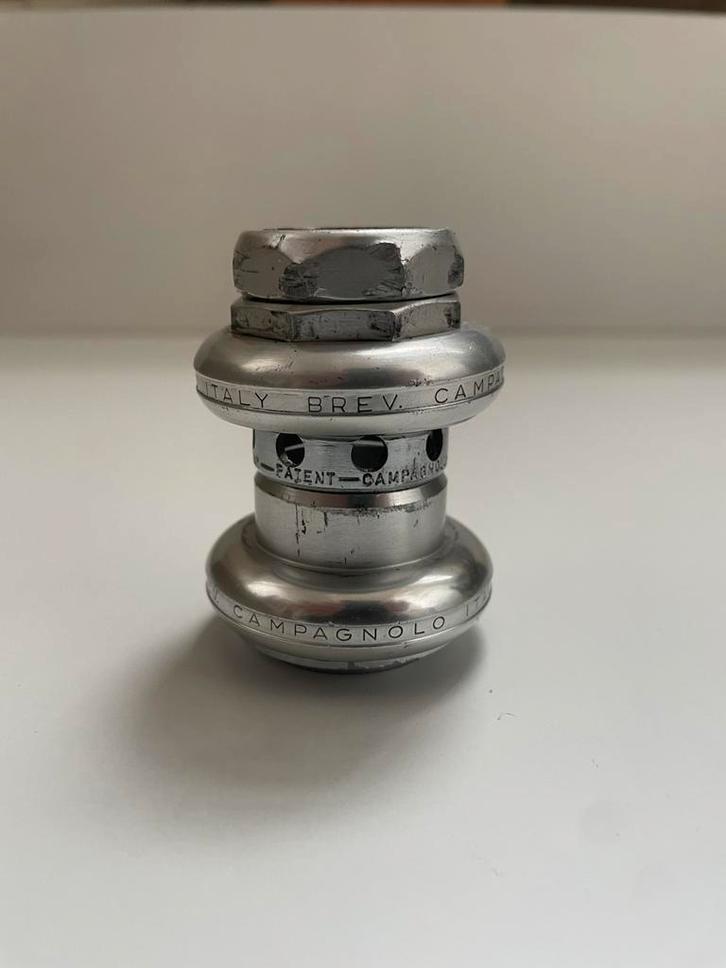 Campagnolo super record balhoofd en zadelpen, Fietsen en Brommers, Fietsonderdelen, Gebruikt, Racefiets, Crankstel of Pedalen