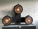 Vintage treinlamp met werkende verlichting 65Cm x 90Cm, Huis en Inrichting, Lampen | Overige, Ophalen of Verzenden
