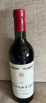 Bordeaux Mouton Cadet, Baron Philippe de Rotschild, 1983., Verzamelen, Ophalen of Verzenden, Frankrijk, Rode wijn