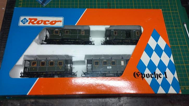 Roco 44014 H0 Set KBayStB, Hobby en Vrije tijd, Modeltreinen | H0, Zo goed als nieuw, Treinset, Gelijkstroom, Roco, Analoog, Ophalen of Verzenden