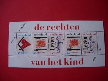 NL velletje Kinderzegels 1989 beschikbaar voor biedingen