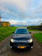 Mitsubishi Outlander  dealer onderhouden, Auto's, Automaat, Outlander, Zwart, Leder