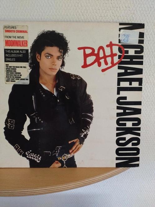 Lp vinyl - Michael Jackson - Bad, Cd's en Dvd's, Vinyl | Pop, Gebruikt, 1980 tot 2000, Ophalen of Verzenden