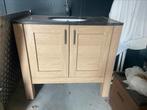 Kast met wastafel, Ophalen, Zo goed als nieuw, Hout