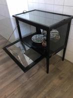 Vitrinekast met afneembaar dienblad, 50 tot 100 cm, Glas, Minder dan 100 cm, 25 tot 50 cm