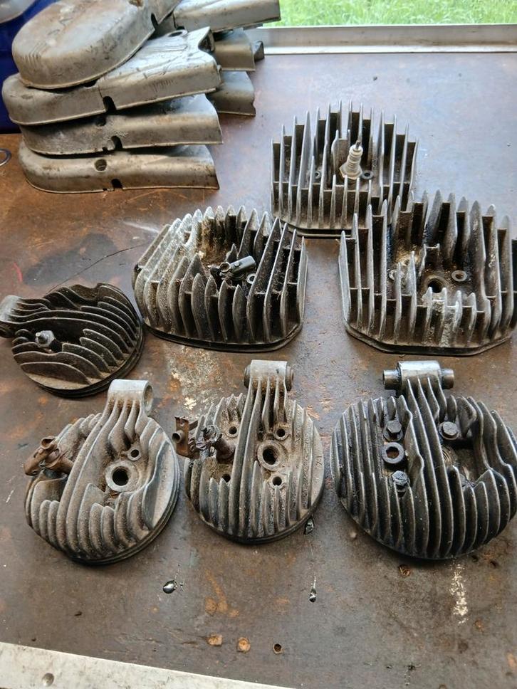 Sachs Cilinderkoppen - Geen Afgebroken Stukken, Fietsen en Brommers, Brommeronderdelen | Algemeen, Gebruikt, Cilinder, Ophalen of Verzenden