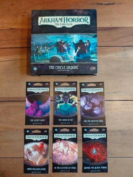 Arkham horror the circle undone, Hobby en Vrije tijd, Gezelschapsspellen | Kaartspellen, Zo goed als nieuw, Ophalen of Verzenden