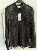 Cotton club blouse, Kleding | Dames, Blouses en Tunieken, Verzenden, Zo goed als nieuw, Zwart